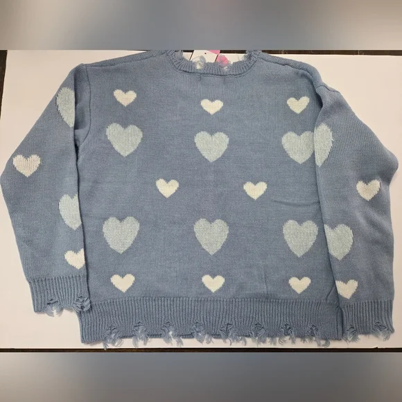 Belle Du Jour Youth Girls Large Sweater - Picture 2 of 5